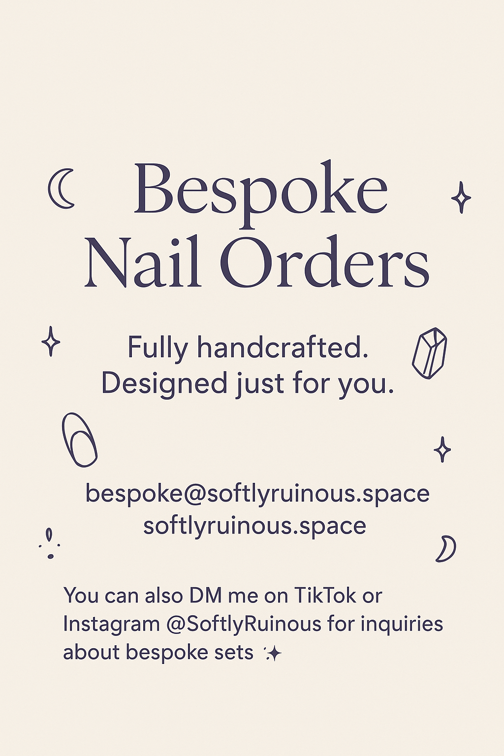 Custom Press-On Nails – Made Just for You